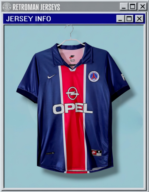 1998-99 PSG Home Jersey - Nike x Opel
