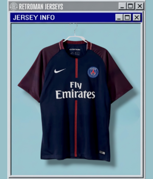 2017-18 PSG home jersey