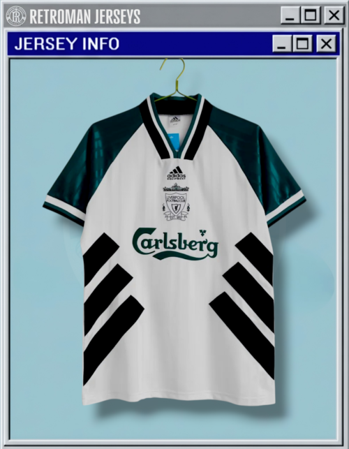 1993-95 Liverpool Away Jersey - Adidas x Carlsberg