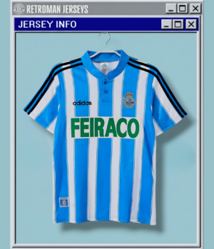1997-99 Deportivo La Coruña Home Jersey - Adidas x Feiraco