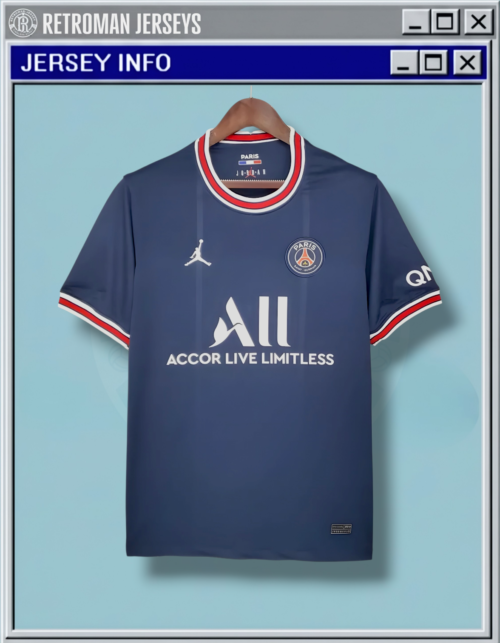 21-22 PSG Home jersey
