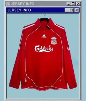 2006-07 Liverpool Home Long Sleeve
