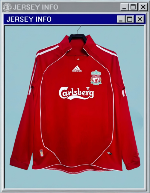 2006-07 Liverpool Home Long Sleeve