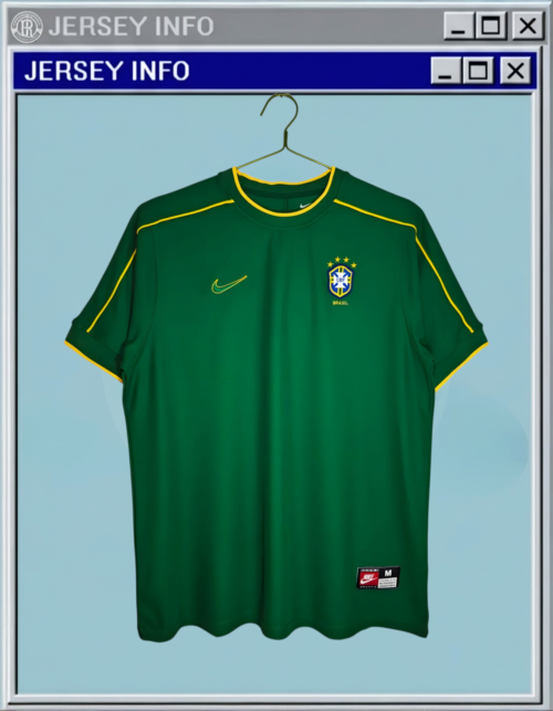 Retro 1998 Brazil Goalkeeper
