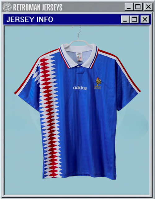 1994-96 France Home Jersey