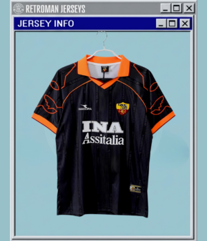 1999-00 AS Roma Third Jersey