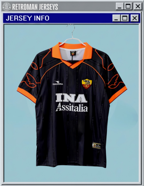 1999-00 AS Roma Third Jersey