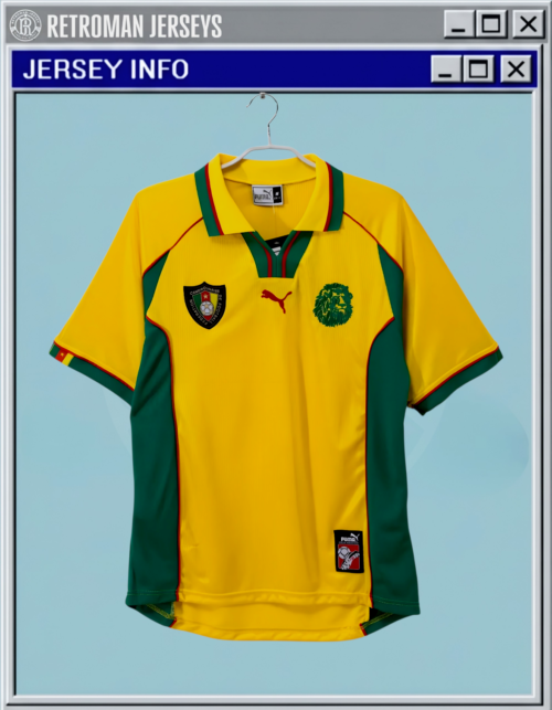 1998-00 Cameroon Home Jersey