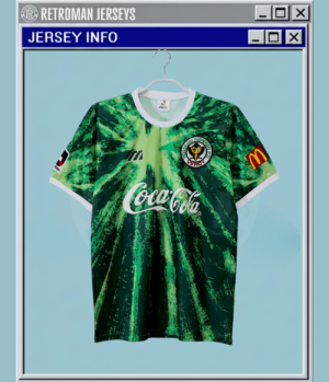 1993-94 Verdy Kawasaki Home Jersey - Mizuno x Coca-Cola