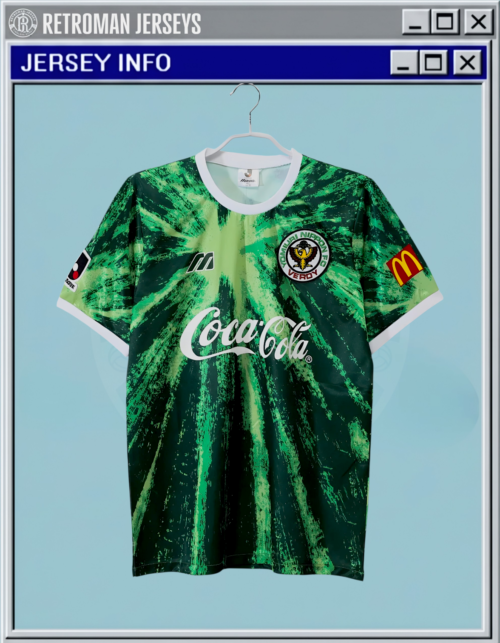 1993-94 Verdy Kawasaki Home Jersey - Mizuno x Coca-Cola