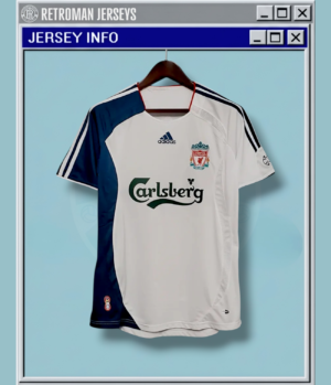 2006-07 Liverpool Away Jersey - Adidas x Carlsberg