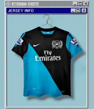 2011-12 Arsenal Away Jersey - Blue/Navy 125th Anniversary