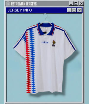 1994-96 France Away Jersey