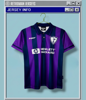 Tottenham Hotspur 1995-96 Away Jersey - Vintage Pony "HP" Edition