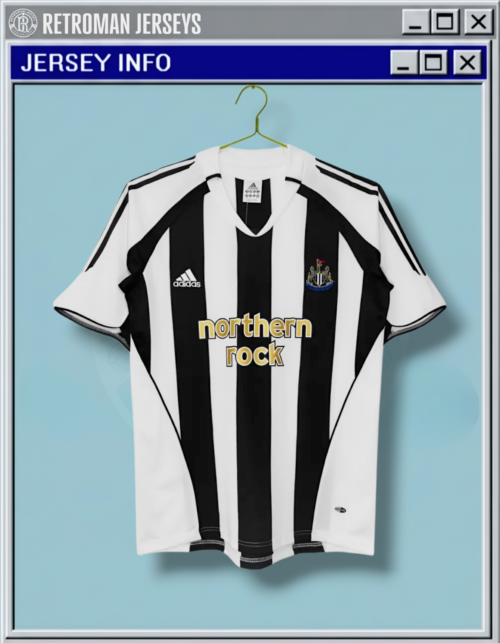 Newcastle United 2005-06 Home Jersey - Alan Shearer Final Season