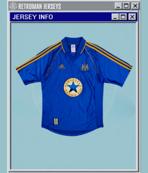 Newcastle United 1998-99 Away Jersey - FA Cup Final Season