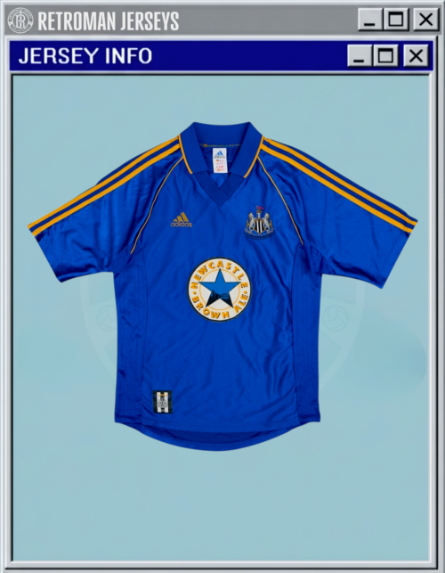 Newcastle United 1998-99 Away Jersey - FA Cup Final Season