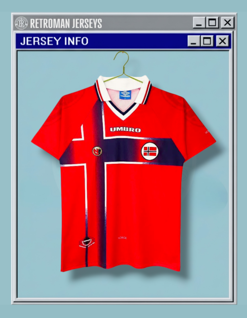 Norway 1997-98 Home Jersey