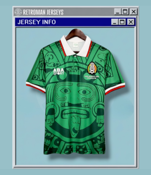 Mexico 1998 World Cup Home Retro Jersey