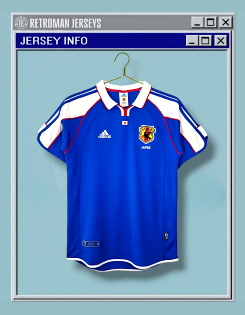 Japan 2000 home Retro Jersey