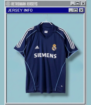 Real Madrid 2005-2006 Away Jersey