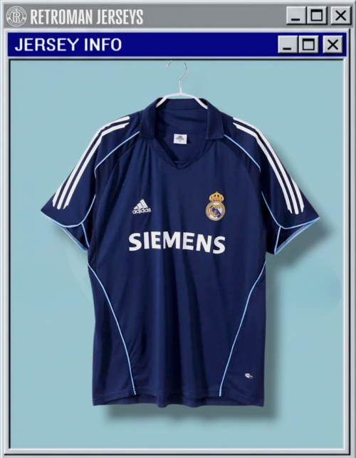 Real Madrid 2005-2006 Away Jersey