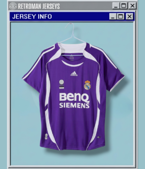 Real Madrid 2006–07 Third Retro Jersey