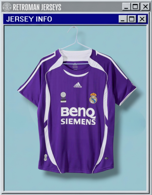 Real Madrid 2006–07 Third Retro Jersey