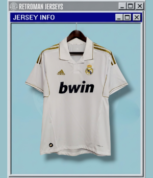 Real Madrid 2011-2012 Home Retro Jersey