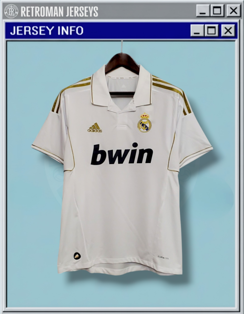 Real Madrid 2011-2012 Home Retro Jersey