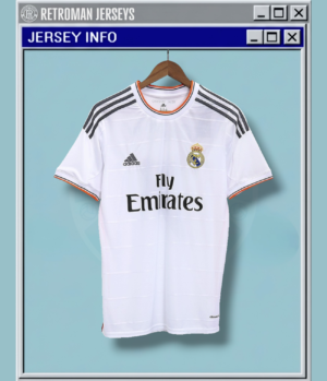 Real Madrid 2013-2014 Home Retro Jersey