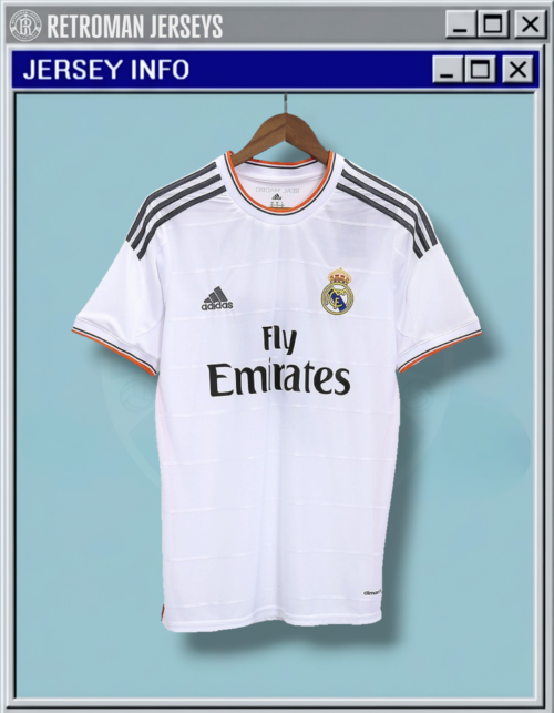 Real Madrid 2013-2014 Home Retro Jersey