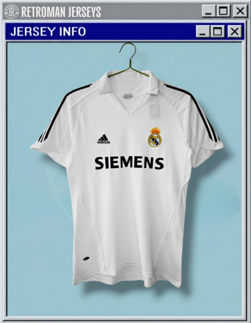 Real Madrid 2005-2006 Home Jersey
