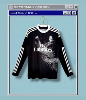 Real Madrid 2014-2015 Third "Yohji Yamamoto" LONG SLEEVE Retro Jersey